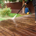 Maximizing the Effectiveness of Power Washing by Scrubbing in the Direction of Wood Grain