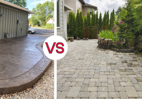 Paver vs. Stamped Concrete: Choosing the Best Driveway Material for Your Home